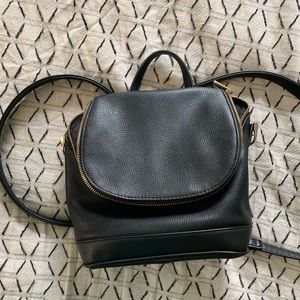Small backpack purse and side purse all in one!